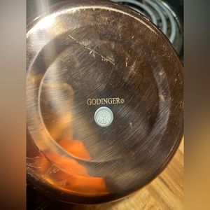 Godinger Silver and Copper Stacking Bowls Set of 5